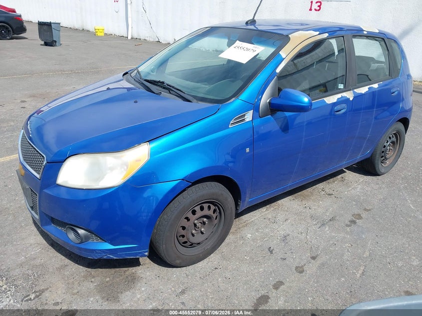 CHEVROLET AVEO 2009 VIN KL1TD66E19B305829
