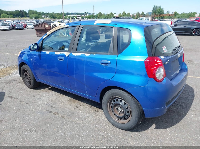 CHEVROLET AVEO 2009 VIN KL1TD66E19B305829