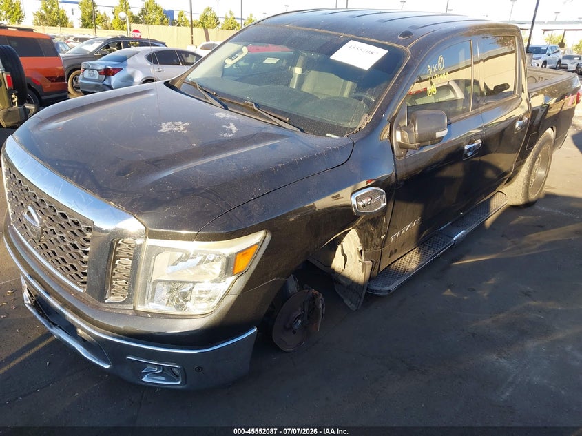 2017 Nissan Titan Sv VIN: 1N6AA1E60HN505052 Lot: 45552087