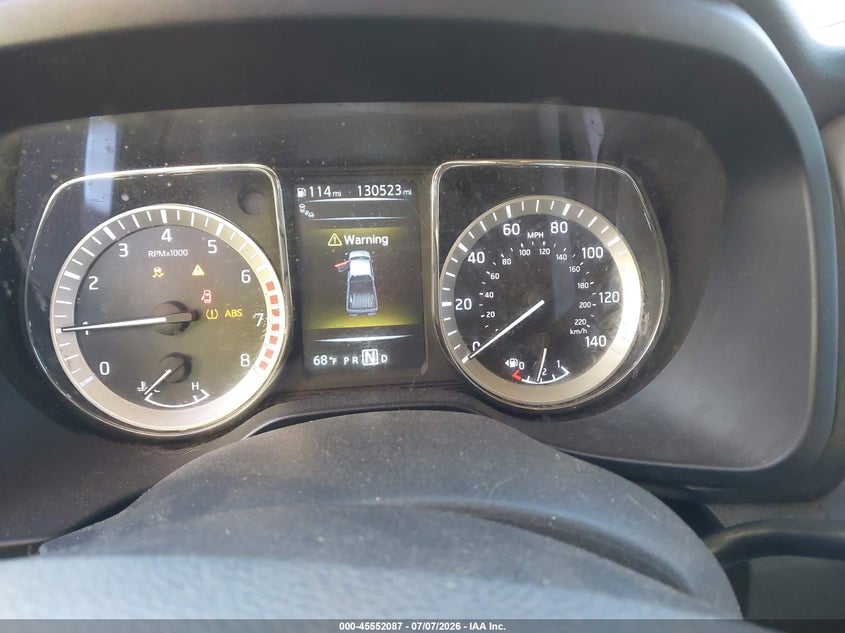 2017 Nissan Titan Sv VIN: 1N6AA1E60HN505052 Lot: 45552087