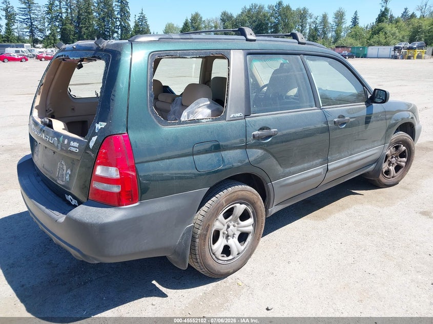 2004 SUBARU FORESTER auction photo 4