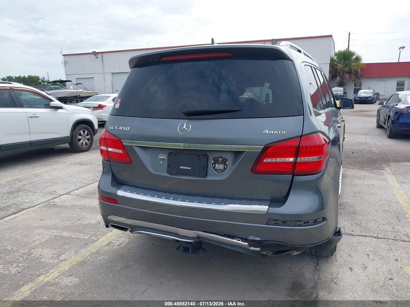 2019 Mercedes-Benz Gls 450 4Matic VIN: 4JGDF6EE5KB237206 Lot: 45552140