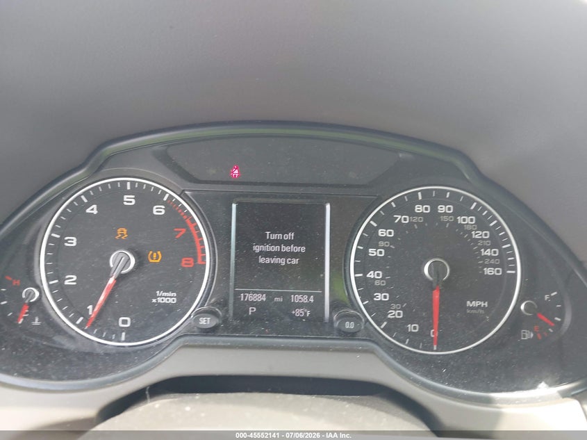 2013 AUDI Q5 auction photo 7