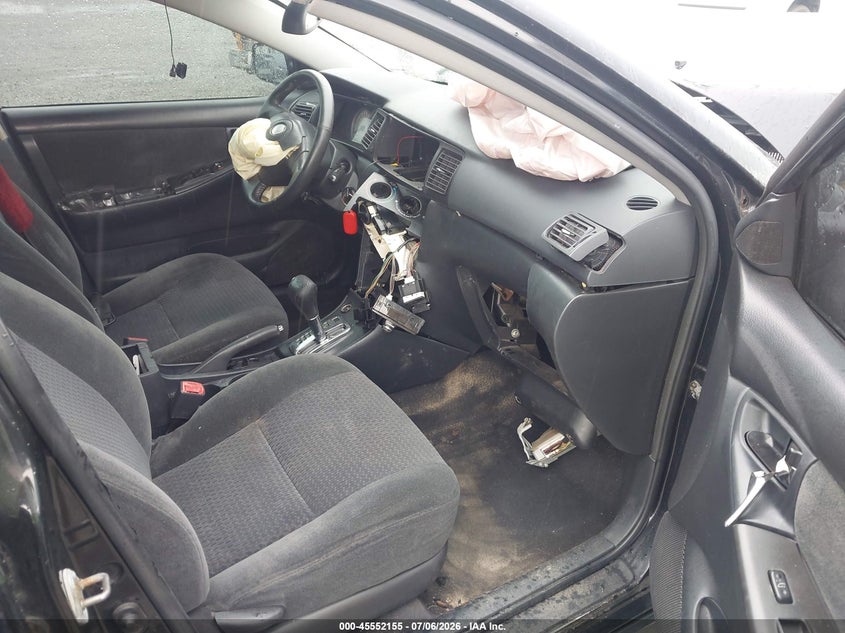TOYOTA COROLLA 2005 VIN 1NXBR32E75Z532401
