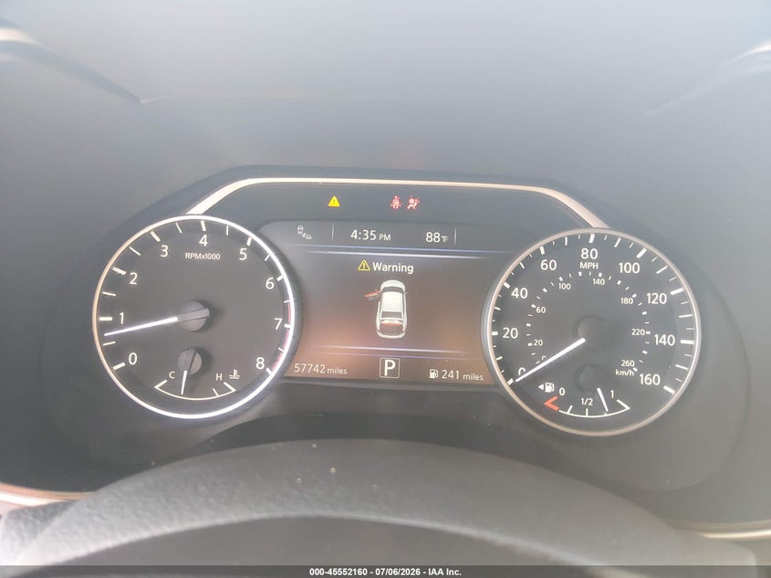 2019 Nissan Maxima 3.5 Sv VIN: 1N4AA6AV9KC374032 Lot: 45552160