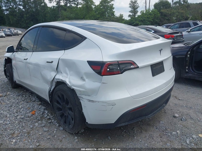 Vin: 7saygdee3nf408630, lot: 46050485, tesla model y long range dual motor all-wheel drive 20223