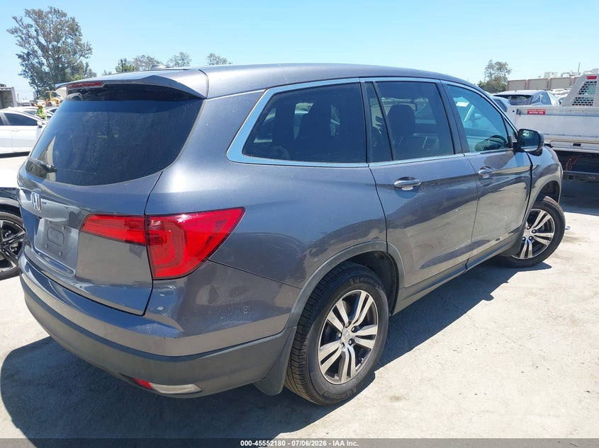 Vin: 5fnyf5h58gb049828, lot: 46050491, honda pilot ex-l 20164