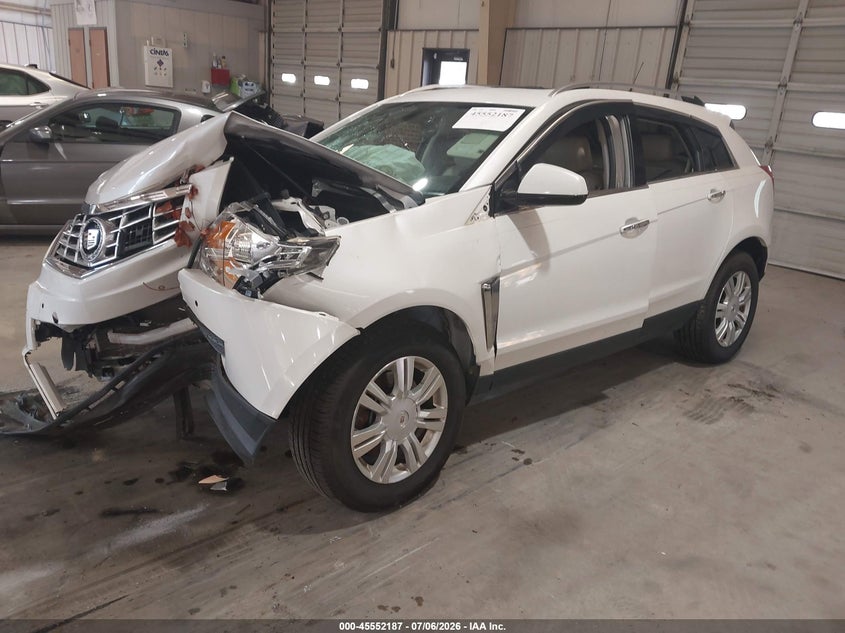Vin: 3gyfnbe30es599227, lot: 46050498, cadillac srx luxury collection 20142