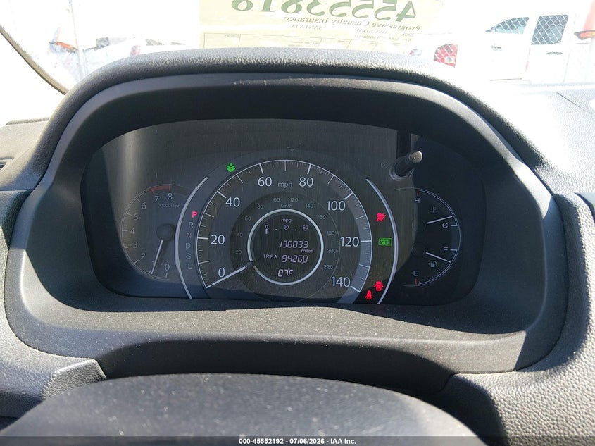 2015 HONDA CR-V auction photo 7