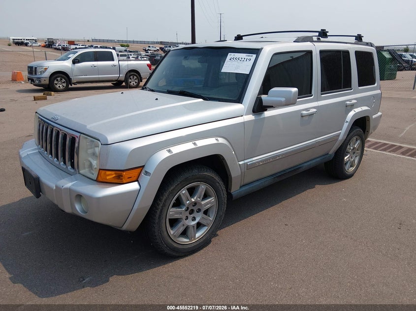 Vin: 1j4rg5gt9ac113584, lot: 46050531, jeep commander limited 20102