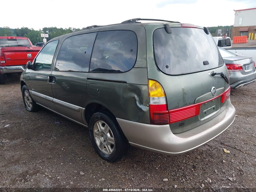 2001 MERCURY VILLAGER auction photo 3