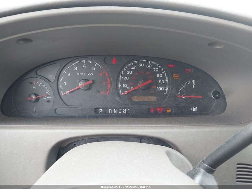 2001 MERCURY VILLAGER auction photo 7
