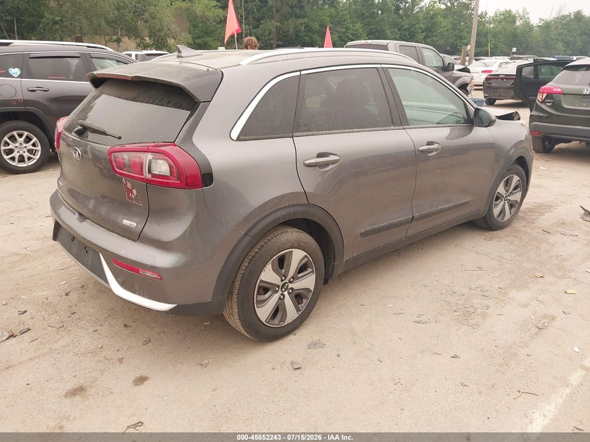 Vin: kndcb3lc4j5170137, lot: 46050554, kia niro lx 20184