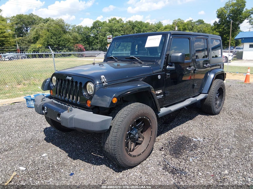 2011 Jeep Wrangler, Rear, IAAI, VIN 1J4HA5H18BL620214 — photo 2
