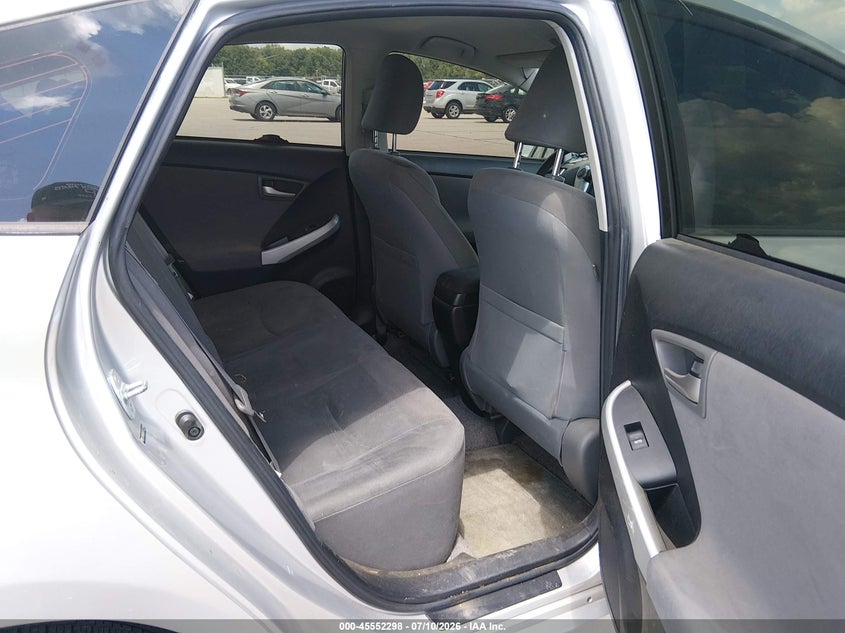 2012 TOYOTA PRIUS auction photo 8