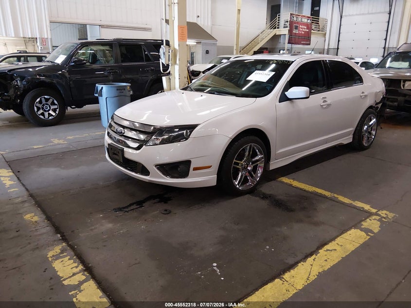 Vin: 3fahp0kc7cr445058, lot: 46050629, ford fusion sport 20122