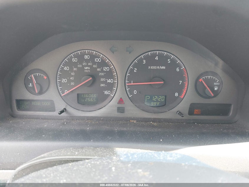 2002 Volvo S60 2.4T VIN: YV1RS58D422124232 Lot: 45552322