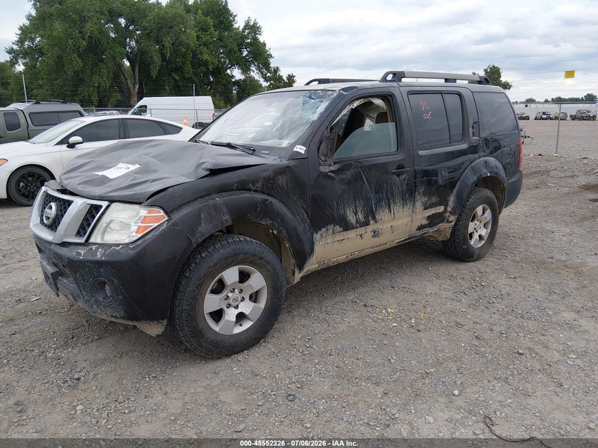 Vin: 5n1ar1nb2bc611624, lot: 46050637, nissan pathfinder s 20112