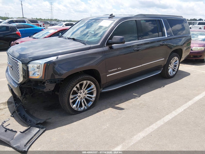 Vin: 1gks2hkc0fr574907, lot: 46050638, gmc yukon xl 1500 slt 20152