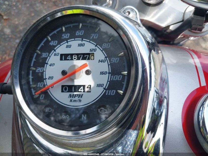 2007 YAMAHA XVS650 auction photo 7