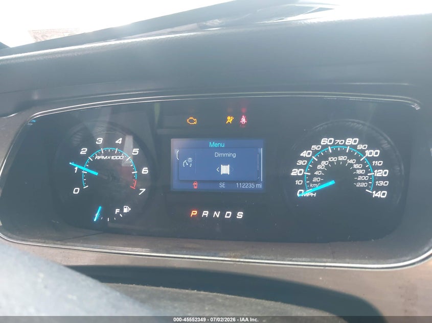 2015 FORD TAURUS auction photo 7