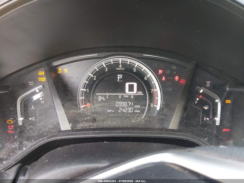 2018 HONDA CR-V auction photo 7