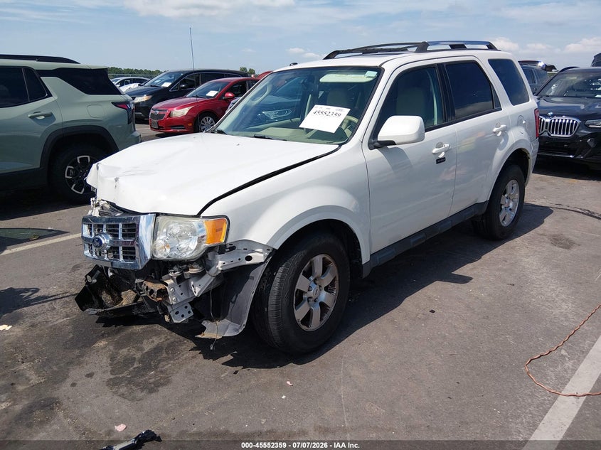 Vin: 1fmcu9eg4ckc35064, lot: 46050670, ford escape limited 20122