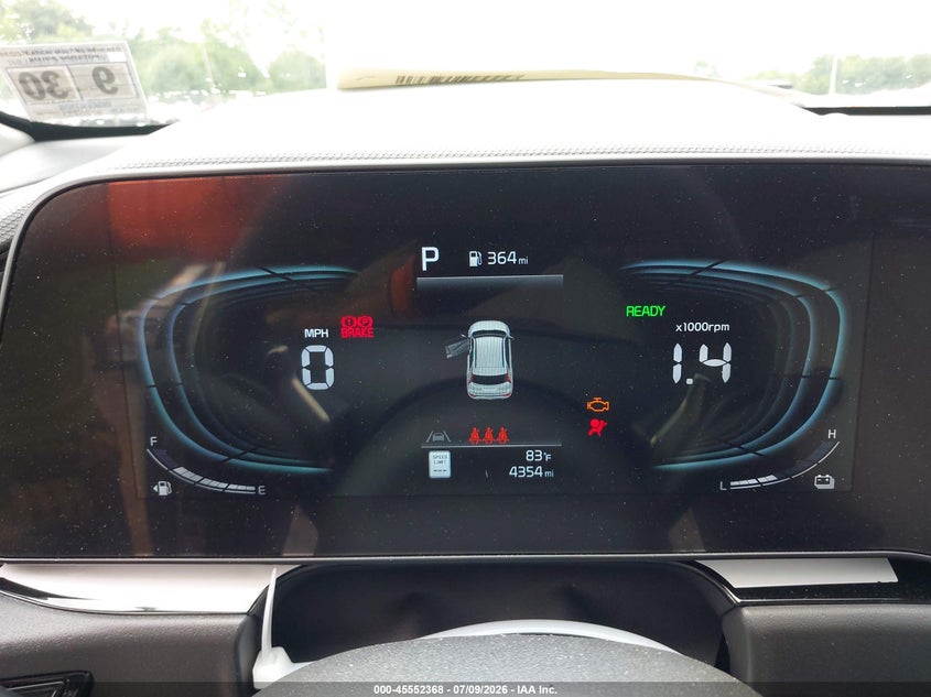2025 Kia Niro Ex VIN: KNDCR3LE9S5234333 Lot: 45552368