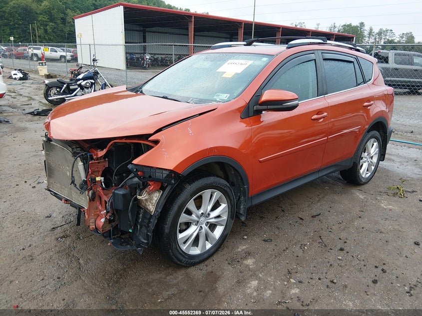 2015 Toyota RAV 4, Front End, IAAI, VIN 2T3DFREV5FW383852 — photo 2