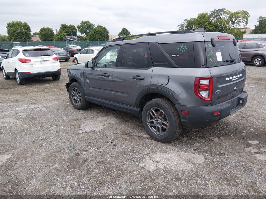 2025 FORD BRONCO SPORT auction photo 3