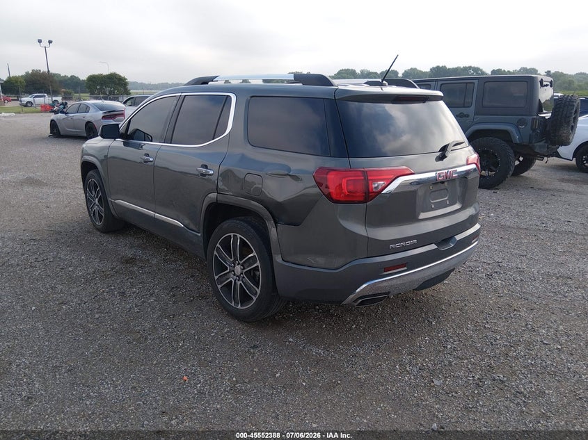 Vin: 1gkknpls4hz196195, lot: 46050699, gmc acadia denali 20173