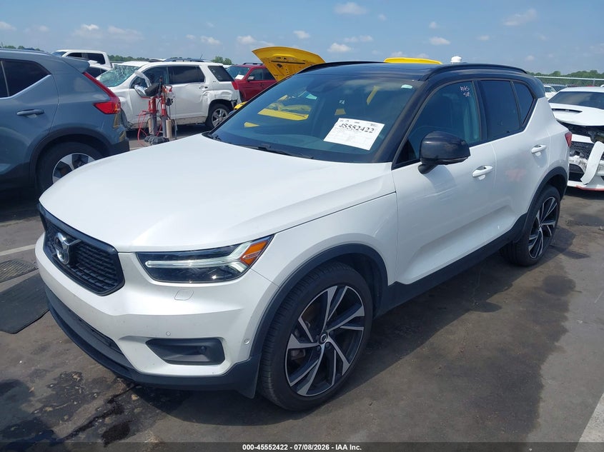 Vin: yv4162um4k2094299, lot: 46050733, volvo xc40 t5 r-design 20192