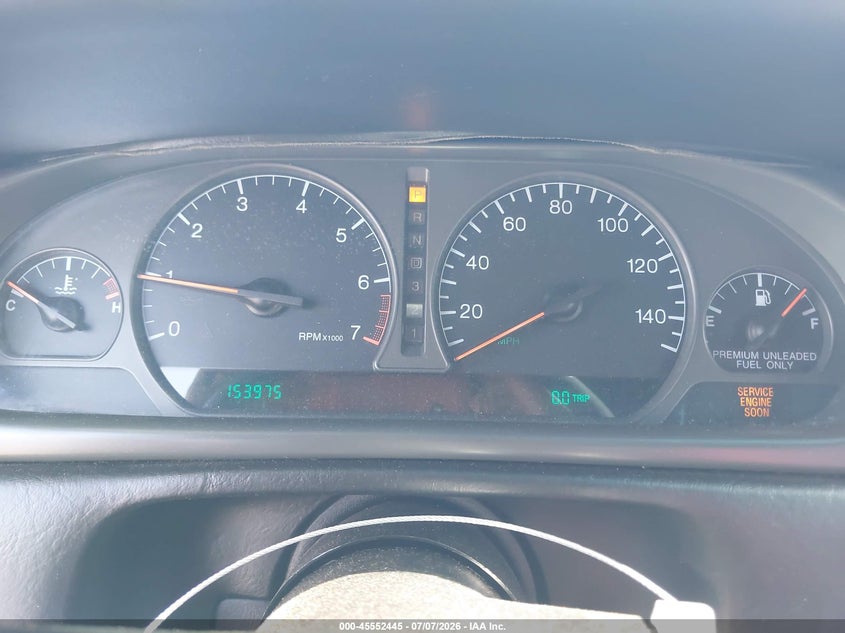 1999 Cadillac Eldorado Standard VIN: 1G6EL12Y3XU604606 Lot: 45552445