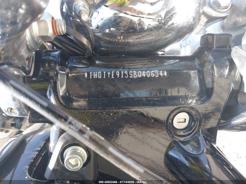 2025 Harley-Davidson Fxbr VIN: 1HD1YE913SB040634 Lot: 45552466