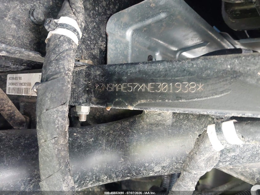 2022 Polaris Ranger Sp 570 Premium VIN: 3NSMAE57XNE301938 Lot: 45552490