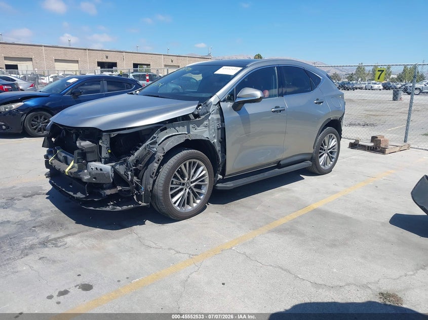 Vin: jtjhkcez8n2003047, lot: 46050844, lexus nx 350h luxury 20222