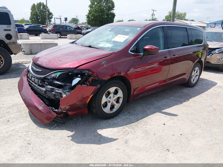 Vin: 2c4rc1cg9hr608761, lot: 46050899, chrysler pacifica lx 20172