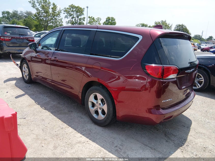 Vin: 2c4rc1cg9hr608761, lot: 46050899, chrysler pacifica lx 20173