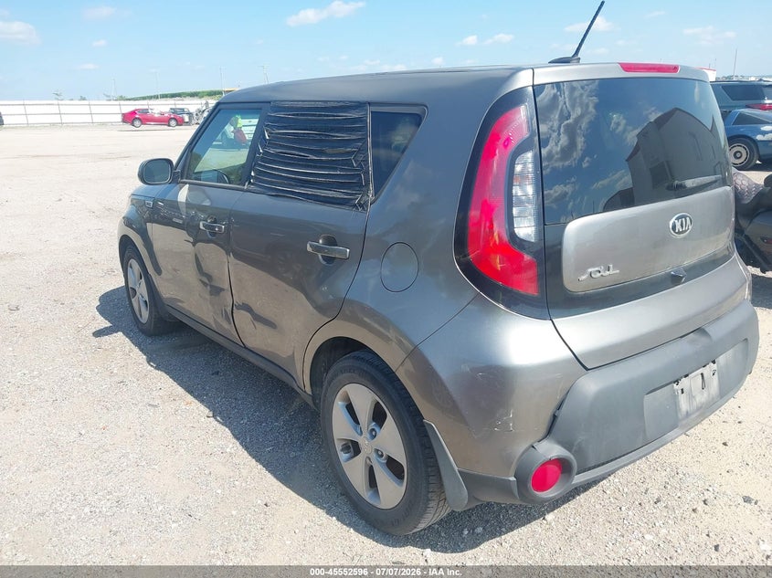 2016 KIA SOUL auction photo 3