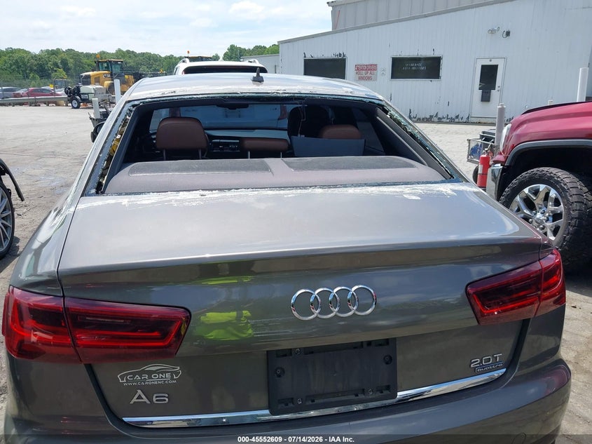 2016 Audi A6 2.0T Premium Plus VIN: WAUGFAFC4GN007340 Lot: 45552609
