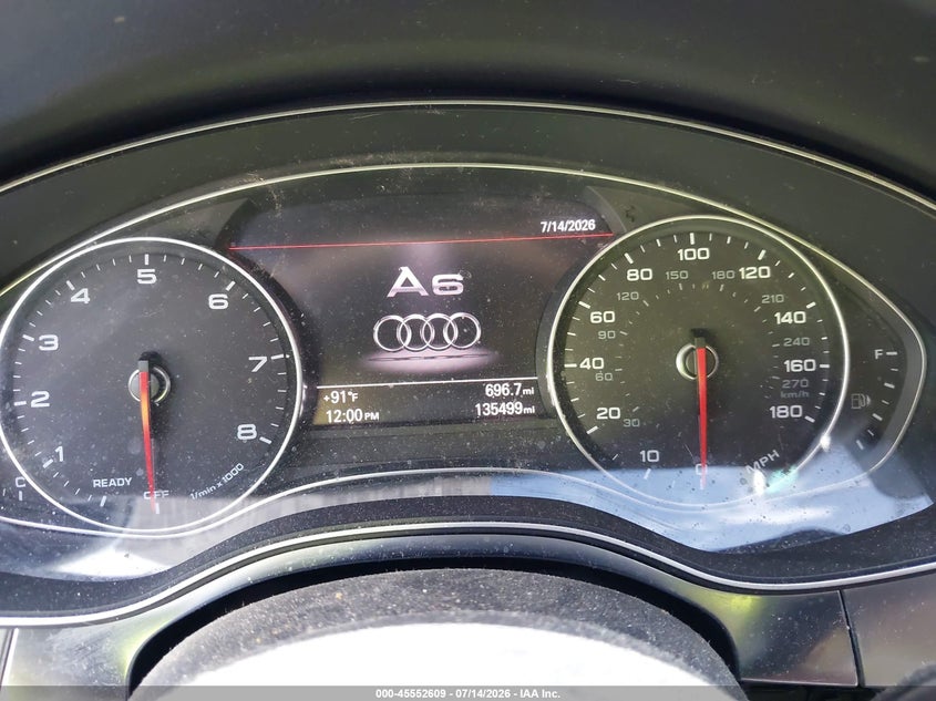 2016 Audi A6 2.0T Premium Plus VIN: WAUGFAFC4GN007340 Lot: 45552609