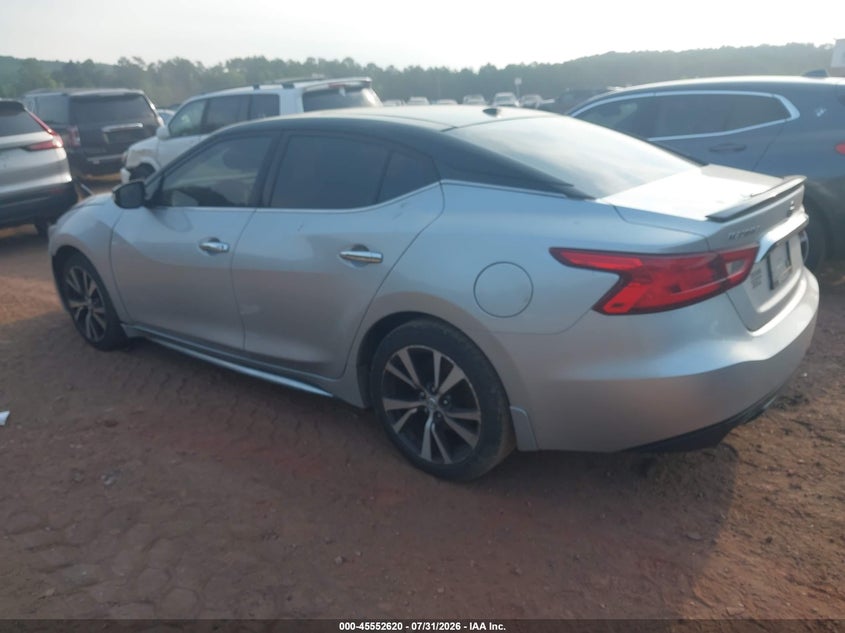 Vin: 1n4aa6ap2gc394891, lot: 46050931, nissan maxima 3.5 sl 20163