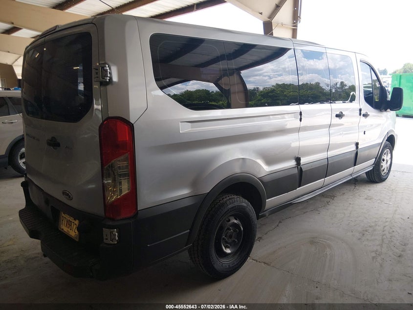 Vin: 1fbzx2zm9gka78607, lot: 46050954, ford transit-350 xl/xlt 20164