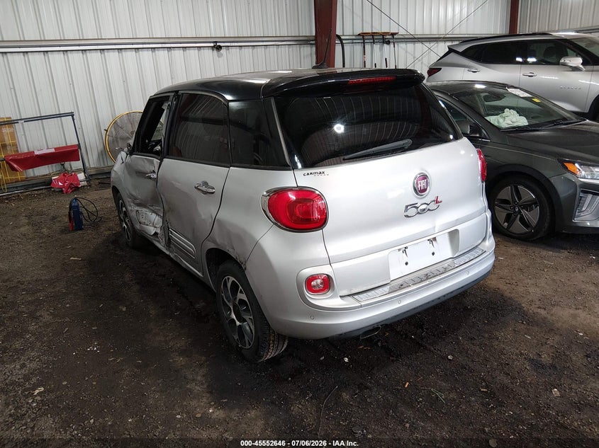 Vin: zfbcfabhxfz030862, lot: 46050958, fiat 500l easy 20153