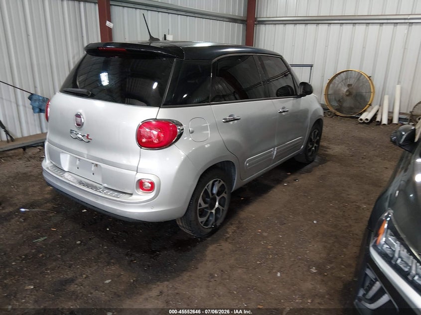 Vin: zfbcfabhxfz030862, lot: 46050958, fiat 500l easy 20154