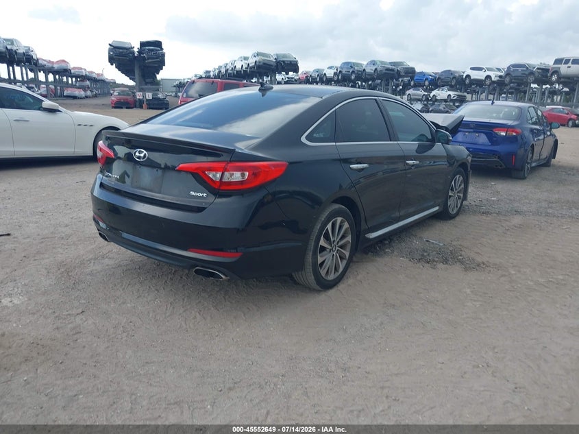 2016 HYUNDAI SONATA auction photo 4