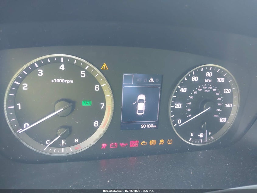 2016 HYUNDAI SONATA auction photo 7