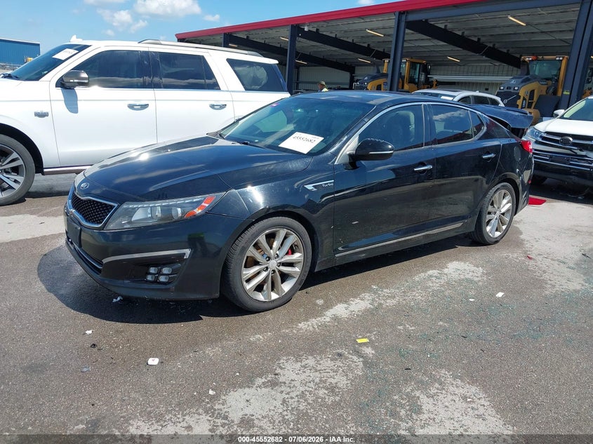 2015 Kia Optima, Удар сзади, IAAI, VIN 5XXGR4A61FG372887 — фото 2