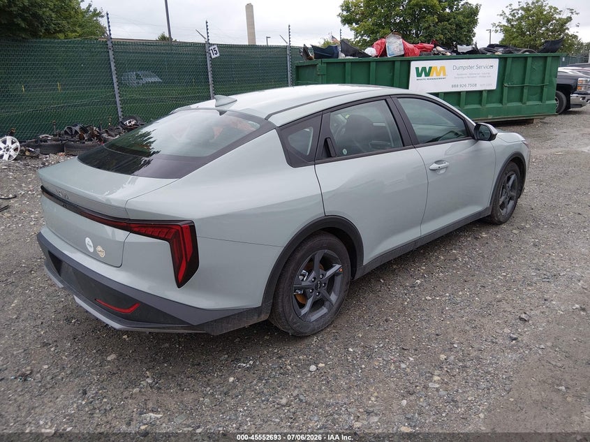 Vin: 3kpft4de0te309302, lot: 46051004, kia k4 lxs 20264