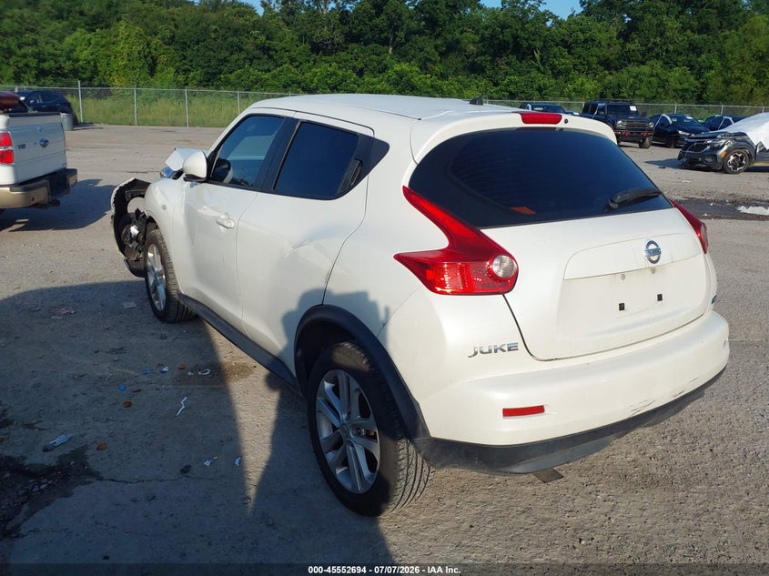 Vin: jn8af5mr7dt216560, lot: 46051005, nissan juke s 20133
